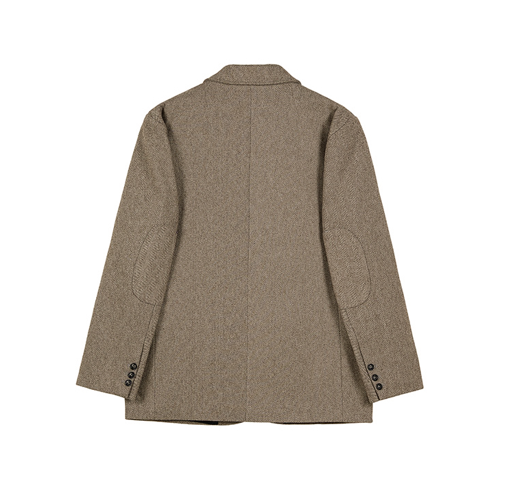 RT No. 3215 RETRO STRYLED WOOLEN BLAZER JK