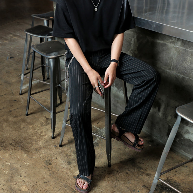 RT No. 536 WIDE STRIPED PANTS