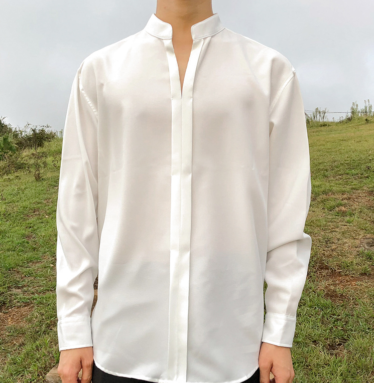 RT No. 2739 LOOSE V-NECK SHIRT