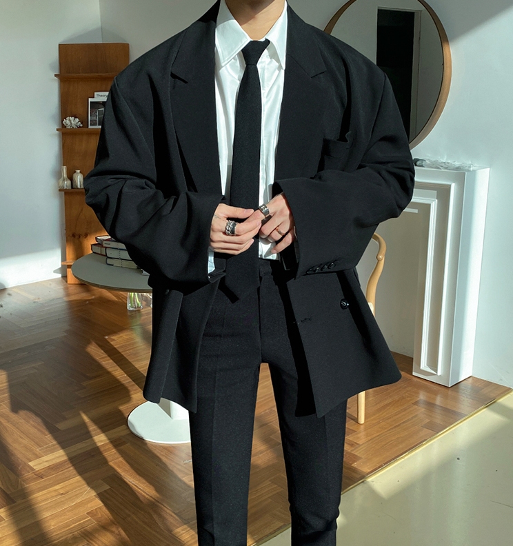 RT No. 2266 OVERSIZE DOUBLE BREASTED SUIT JK