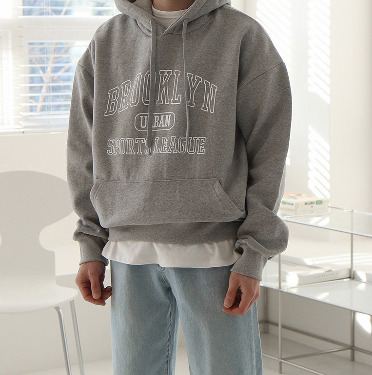 RT No. 4342 BROOKLYN LETTERED HOODIE