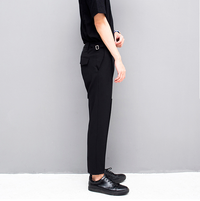 RT No. 4106 SLIM STRAIGHT PANTS