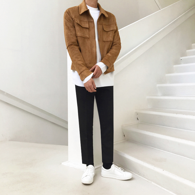 RT No. 3003 ZIP-UP SUEDE JK