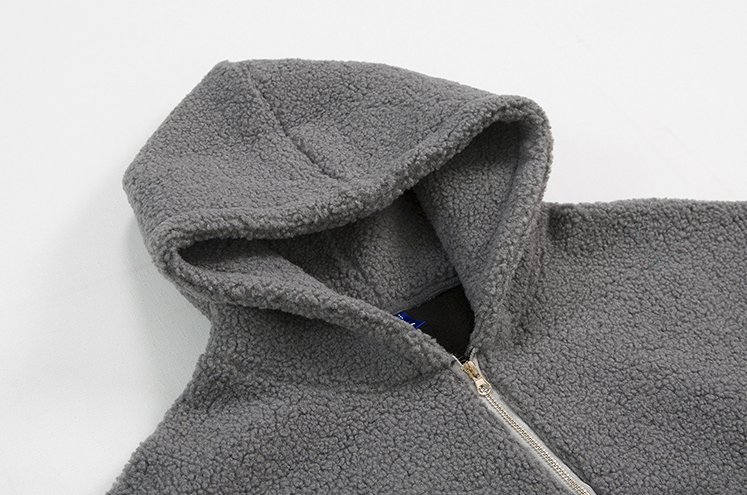 RT No. 3348 HALF ZIP-UP FLEECE HOODIE