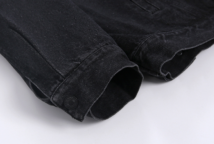 RT No. 1283 BLACK DENIM JK