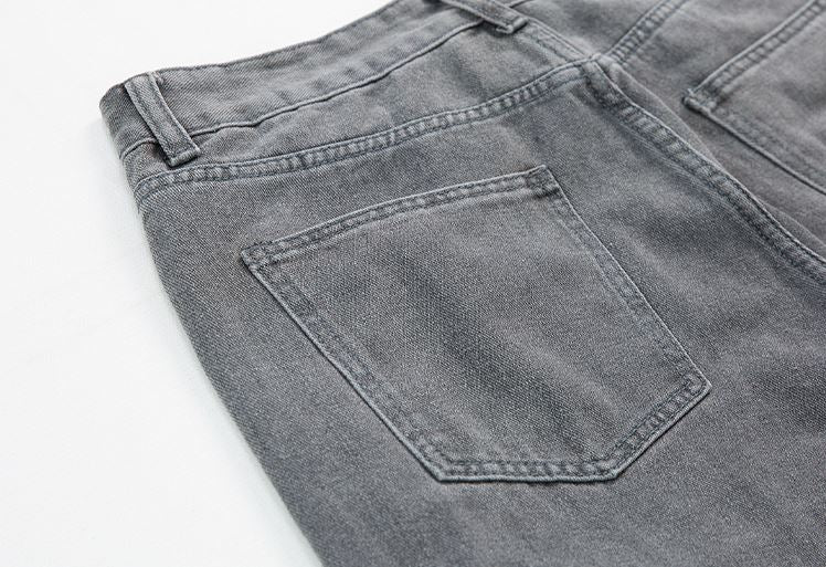 RT No. 3341 WIDE STRAIGHT DENIM JEANS