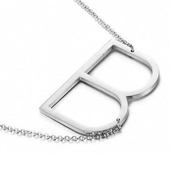 Chloe Minimalist Name Initial Necklace