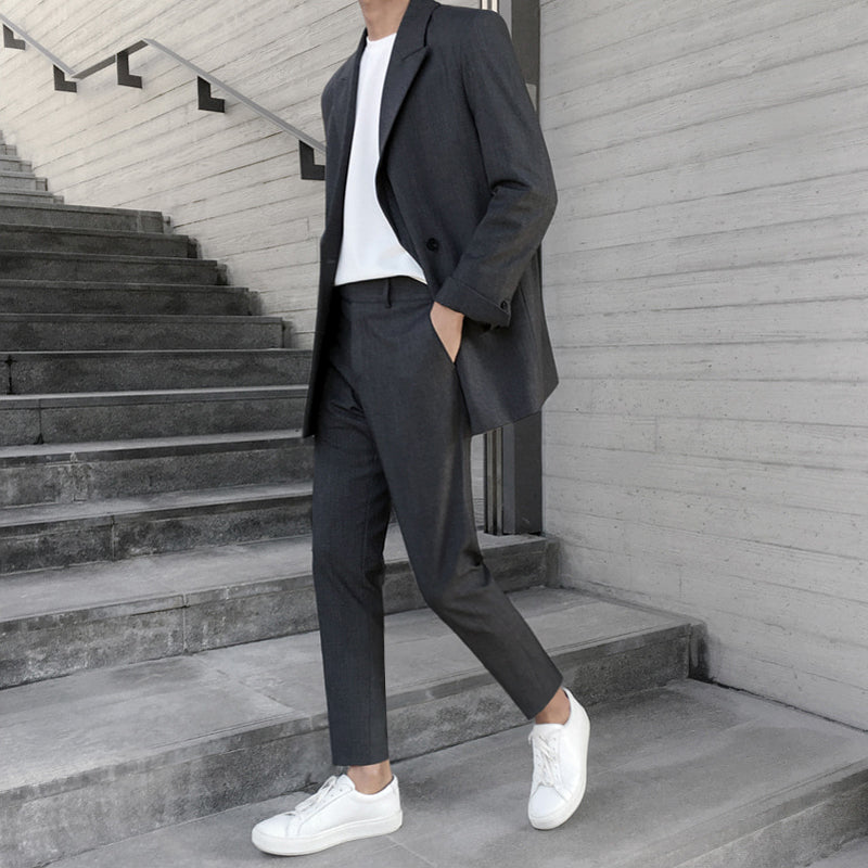 RT No. 2598 BLAZER JK & ANKLE PANTS (SET)