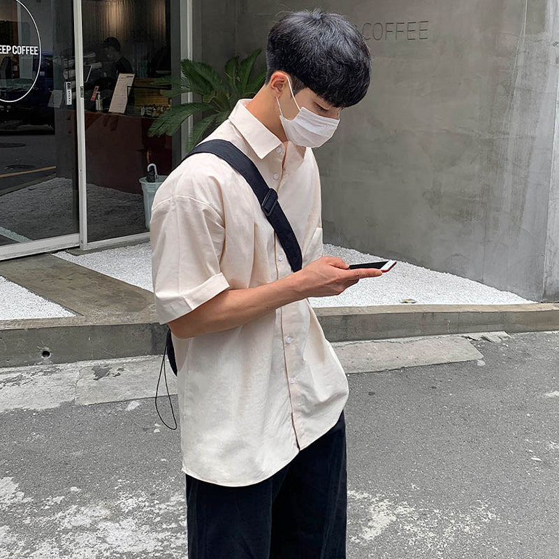 RT No. 2018 SHORT SLEEVE COLLAR SHIRT