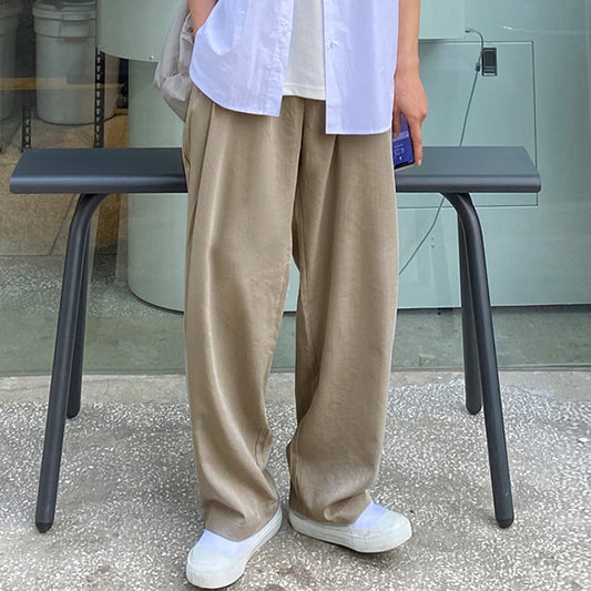 RT No. 5178 LINEN CASUAL STRAIGHT PANTS