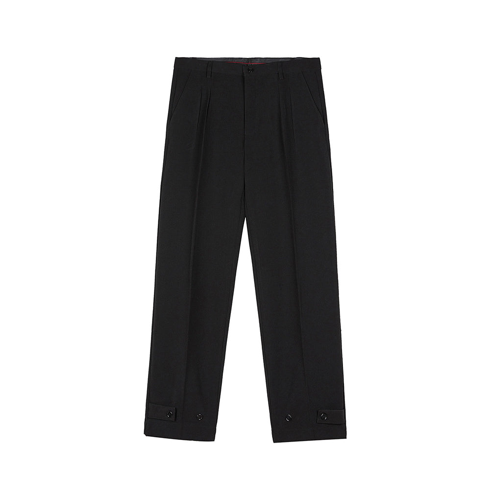 RT No. 2527 ANKLE BELT STRAIGHT PANTS