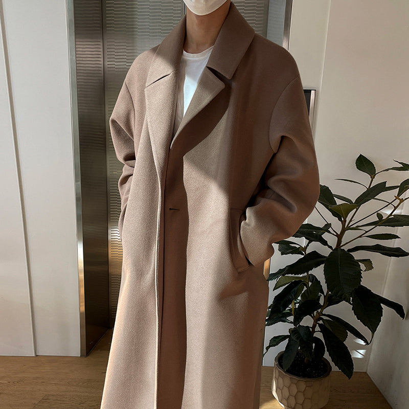 RT No. 3458 BROWN WOOLEN COAT JK