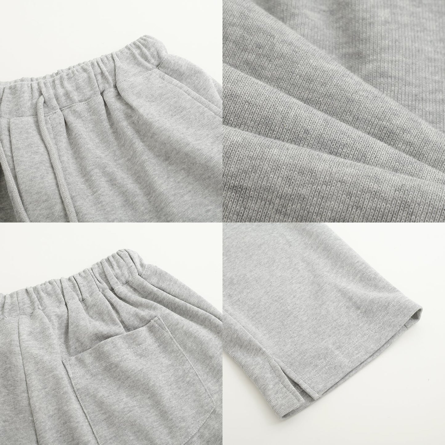 RT No. 5137 SPLIT STRAIGHT SWEATPANTS