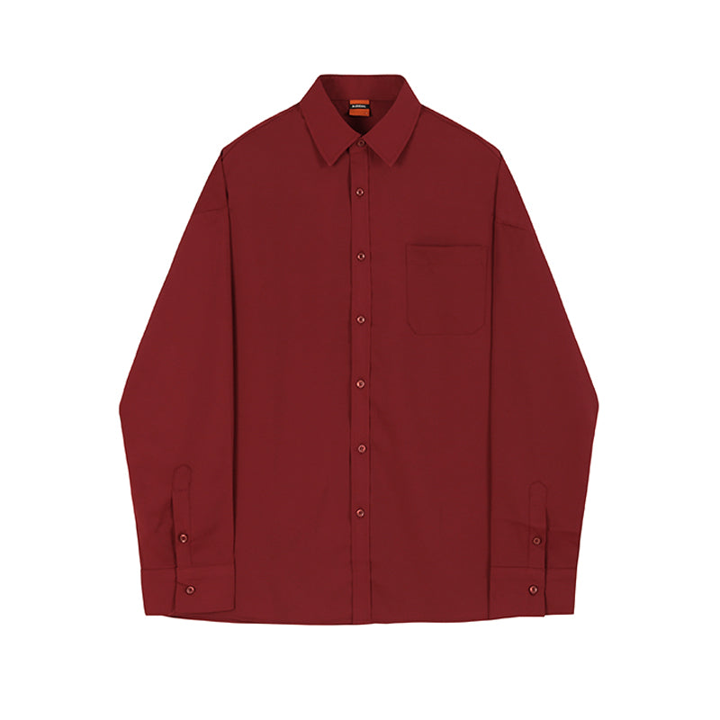 RT No. 4370 BUTTON-UP COLLAR SHIRT