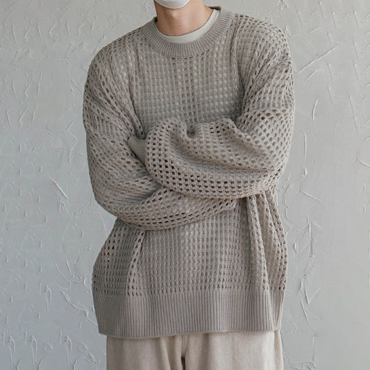 RT No. 5159 KNITTED HOLE SWEATER