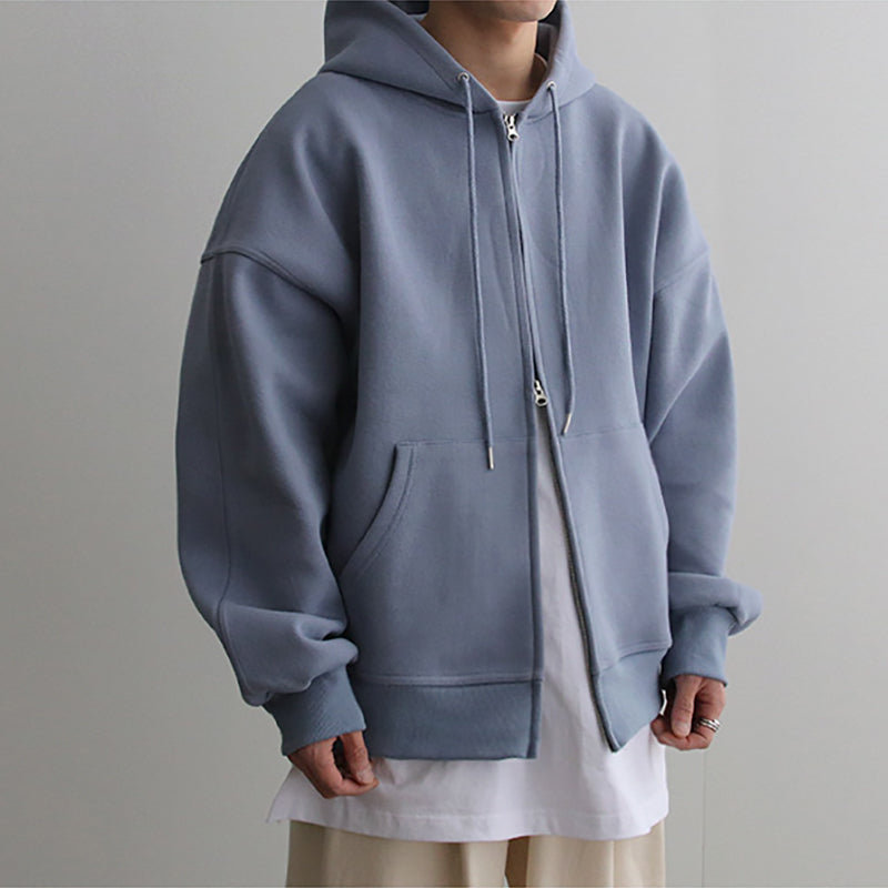 RT No. 4390 ESSENTIALS ZIP-UP HOODIE