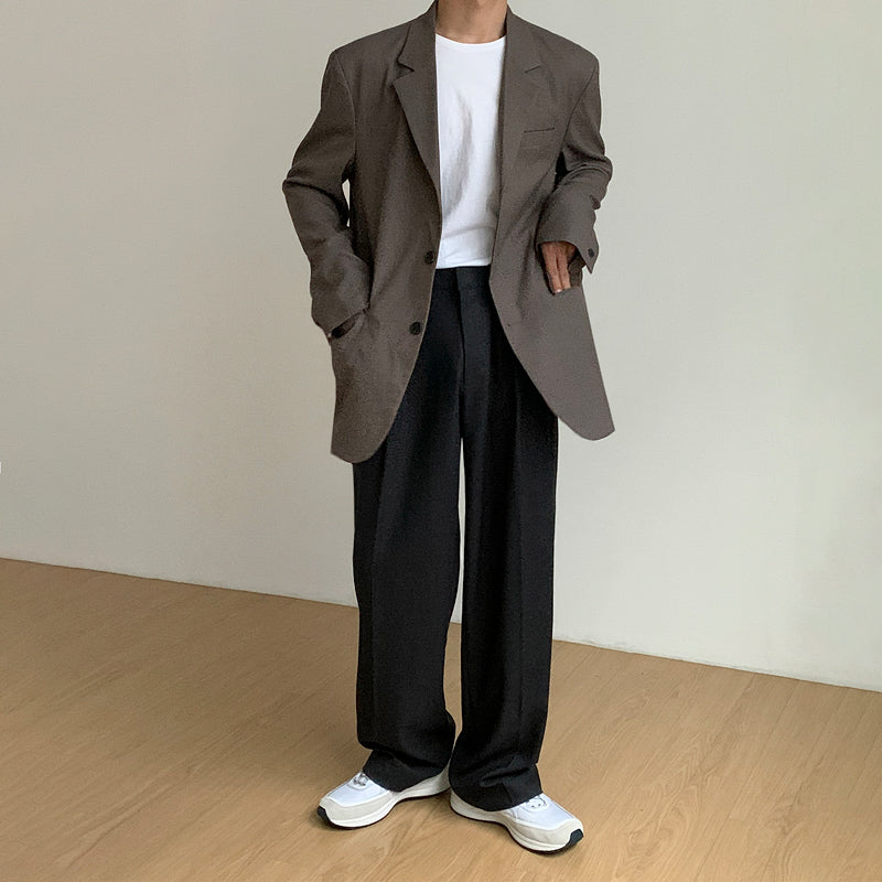 RT No. 3012 STRAIGHT WIDE PANTS