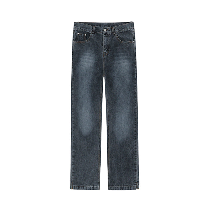 RT No. 1161 SPLIT STRAIGHT DENIM JEANS