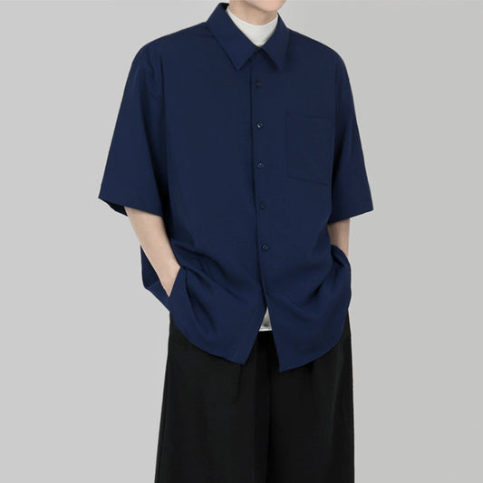 RT No. 1756 HALF SLEEVE BUTTON UP SHIRT