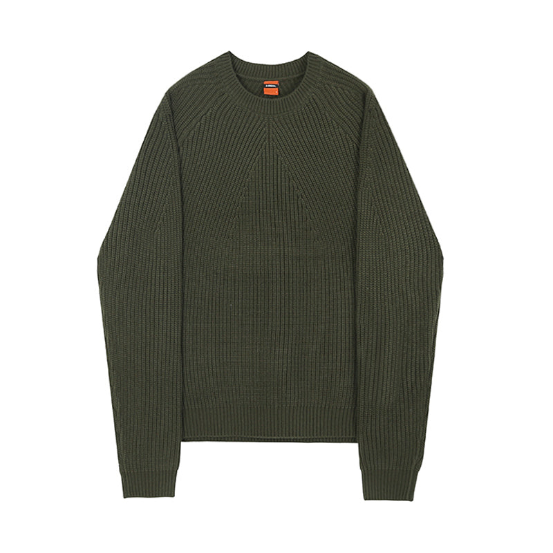 RT No. 4041 ROUND NECK KNITTED SWEATER