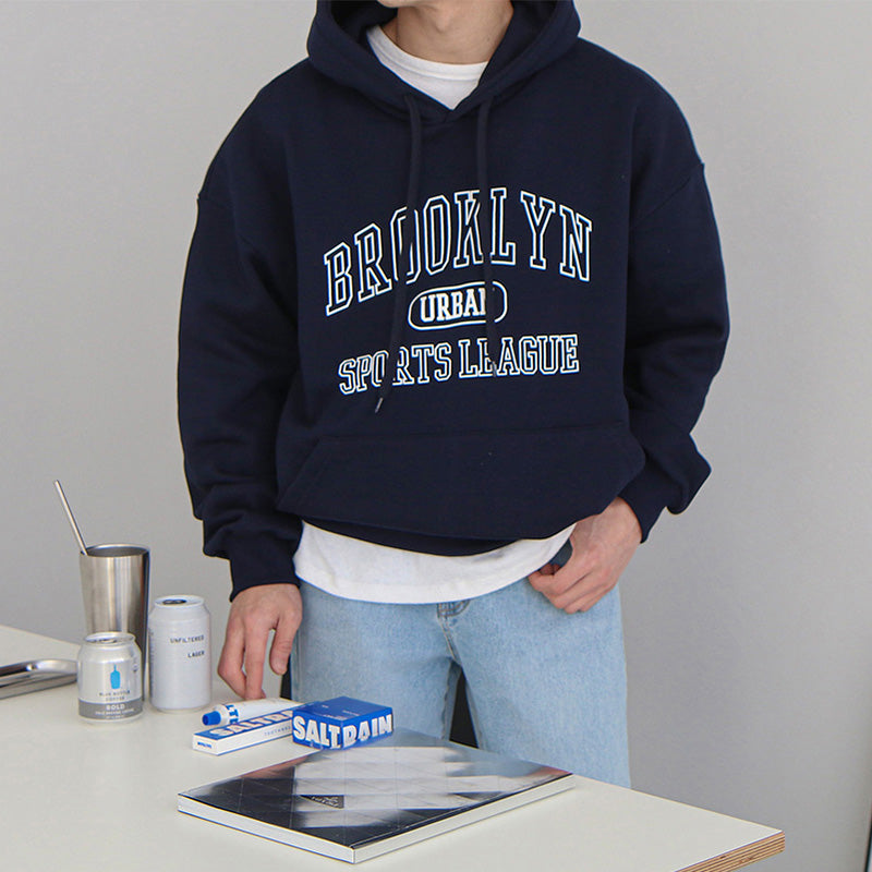 RT No. 4342 BROOKLYN LETTERED HOODIE