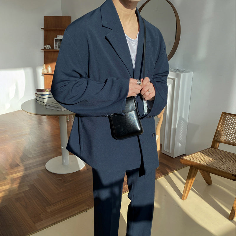 RT No. 2266 OVERSIZE DOUBLE BREASTED SUIT JK