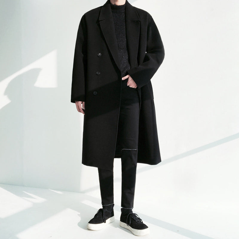 RT No. 2789 WOOLEN TRENCH COAT