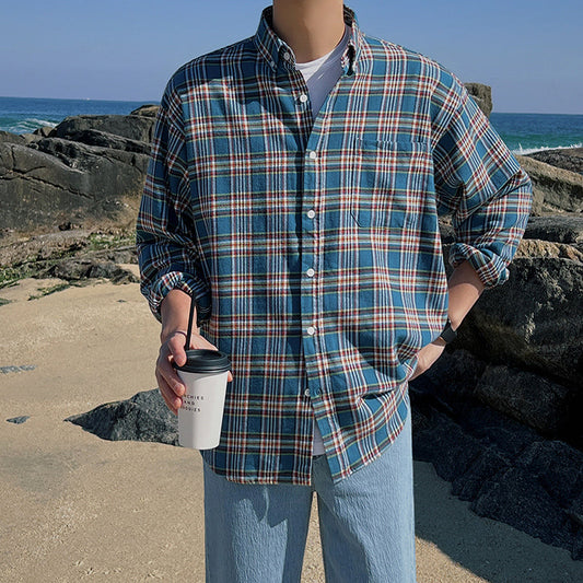 RT No. 5132 PLAID COLLAR SHIRT