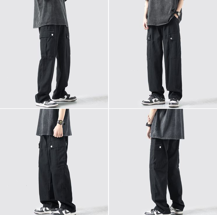 RT No. 5155 RETRO STYLED CASUAL CARGO PANTS