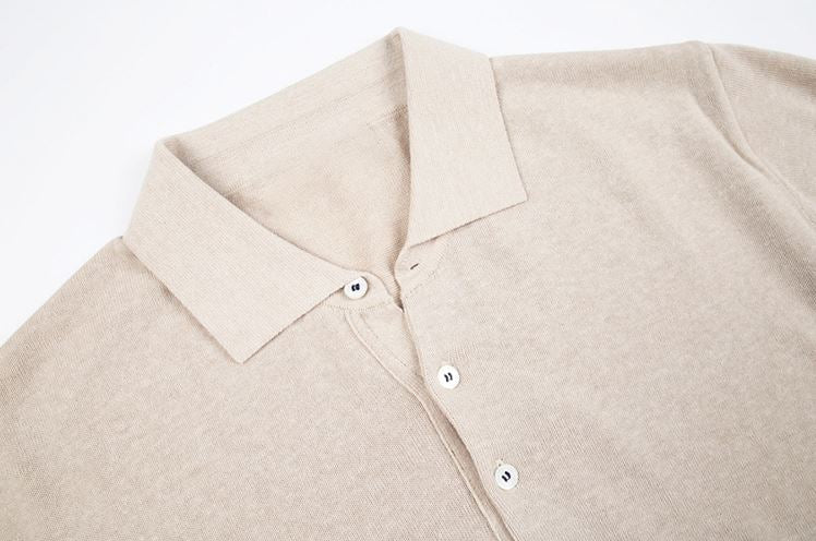 RT No. 5122 KNITTED BUTTON-UP S/S SHIRT