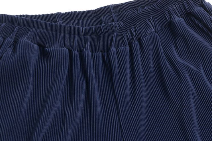 RT No. 4404 PLEATED WIDE STRAIGHT PANTS